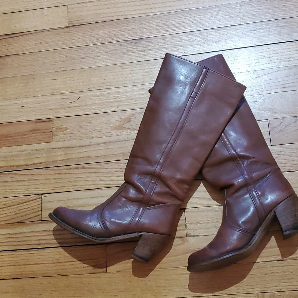 Vintage Dexter Campus Knee high Boots 7 1/2M - Picture 9 of 9